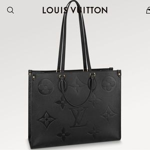 Louis Vuitton “On The Go” GM. Perfect Condition. Black monogram